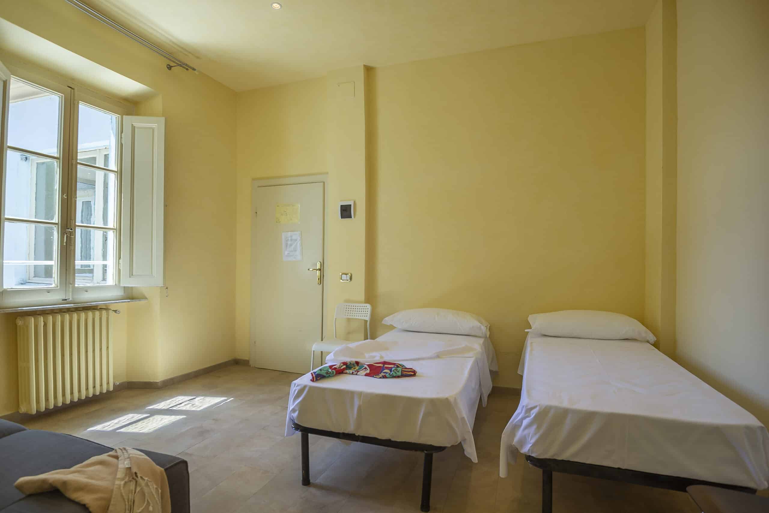 Due letti singoli camera quadrupla Hotel Guerrini